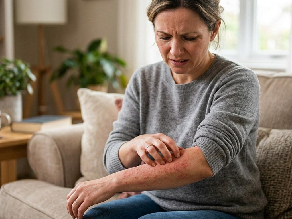 Зуд кожи может беспокоить при диабете и онкологии