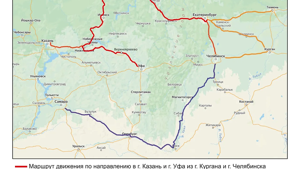 На трассе М-5 «Урал» в Челябинской области ограничили движение на мосту через Атлян