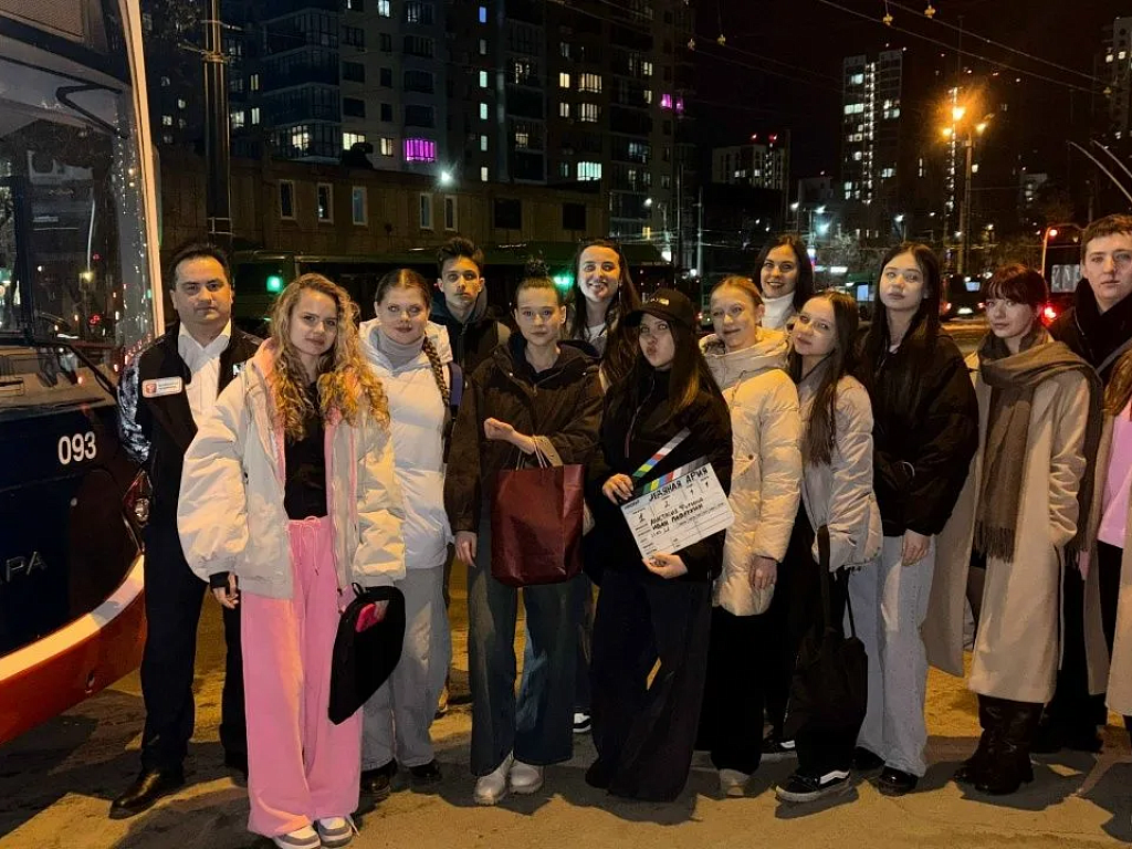 Челябинский троллейбус стал главным героем в кино