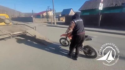 В Челябинской области выявили пятерых подростков-мотоциклистов за сутки