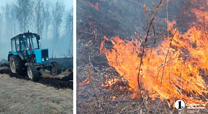 Дым и гарь от лесного пожара дошли до пригорода Челябинска