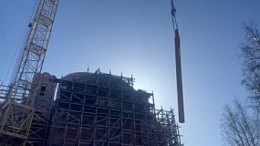В Снежинске продолжается строительство храма