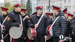 На главной площади Челябинска прошла первая репетиция парада Победы