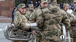 На главной площади Челябинска прошла первая репетиция парада Победы