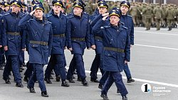 На главной площади Челябинска прошла первая репетиция парада Победы