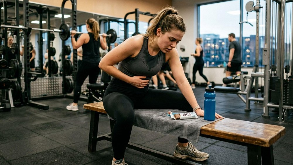 Тренировка на пустой желудок не будет эффективной