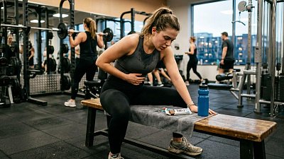 Тренировка на пустой желудок не будет эффективной