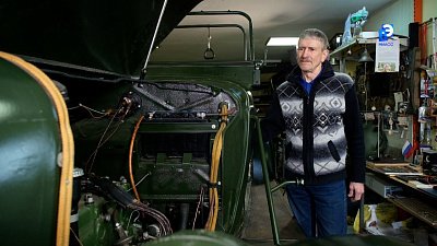 Мастер из Миасса возвращает к жизни пикап времен Великой Отечественной войны