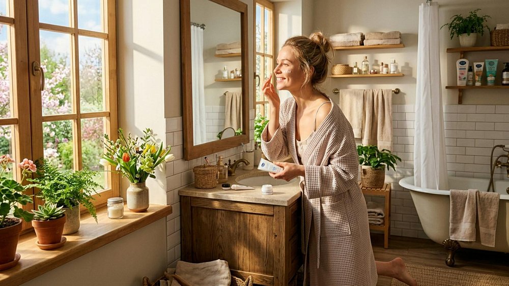 Крем для лица защищает кожу от старения и рака