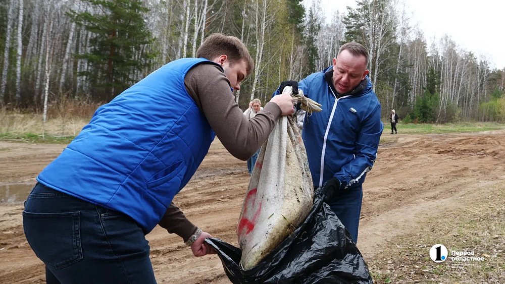 В Челябинской области убрали 90% территорий и вывезли более 12 тысяч тонн мусора