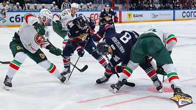 «Металлург» выиграл у «Ак Барса» и сравнял счет в серии Кубка Гагарина