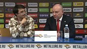 Главный тренер «Металлурга» Андрей Разин обозвал журналиста «смурфиком из Казани»