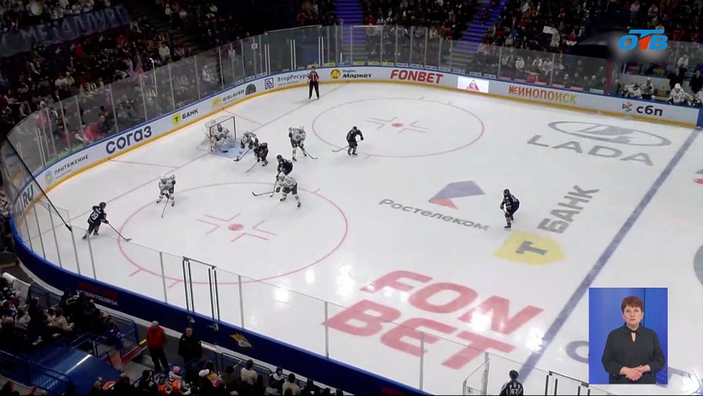 «Металлург» обыграл «Ак Барс» во втором матче полуфинальной серии