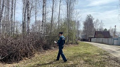 В Челябинской области территории внепланово проверяют на готовность к пожарам