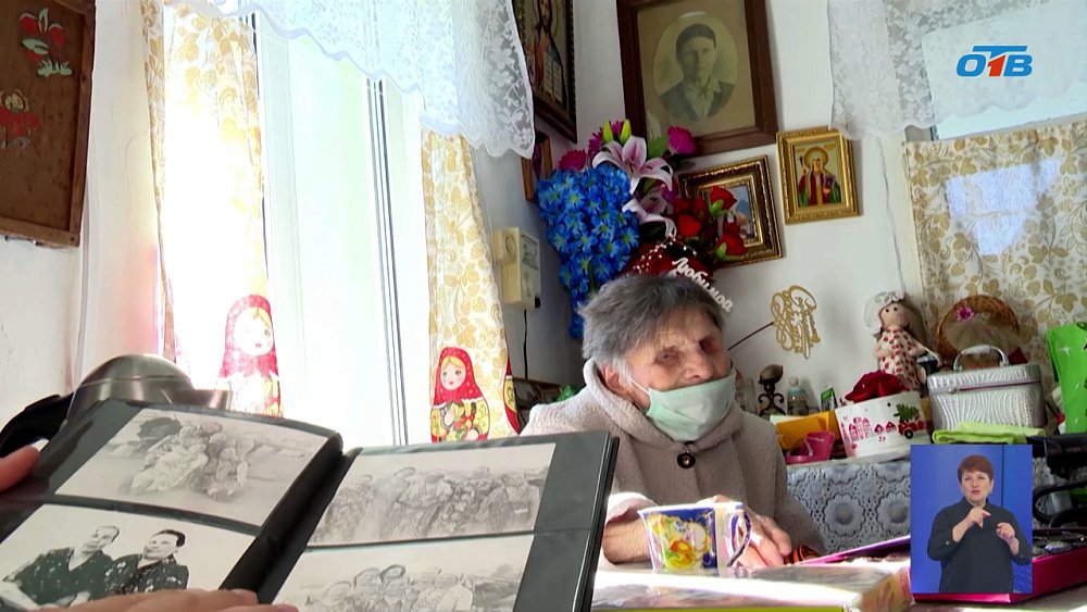 В селе Степное чествовали труженицу тыла