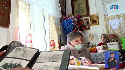 В селе Степное чествовали труженицу тыла