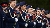 Почетный караул выставили у «Вечного огня» в Челябинске