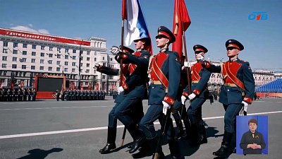 В Челябинске прошел прогон торжественного построения