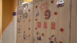В Челябинской области к 9 Мая украсили более 8 с половиной тысяч окон