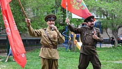 На Южном Урале ветеранов поздравляют с наступающим Днем Победы