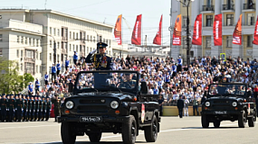 В Челябинске начинается торжественное построение войск гарнизона