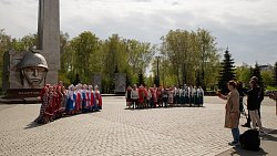 В Челябинске песню «Катюша» исполнили на четырех языках