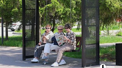 В Южноуральске благоустроили микрорайон с площадью и парком