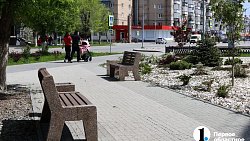 В Южноуральске благоустроили микрорайон с площадью и парком