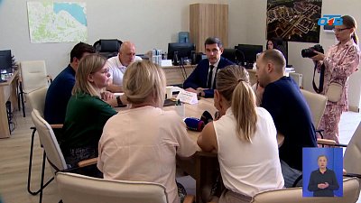 Депутаты гордумы провели прием жителей поселка Западный