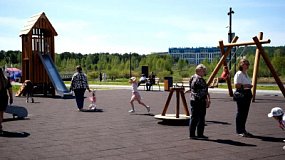 В Миассе открыли набережную «Золотой старт»