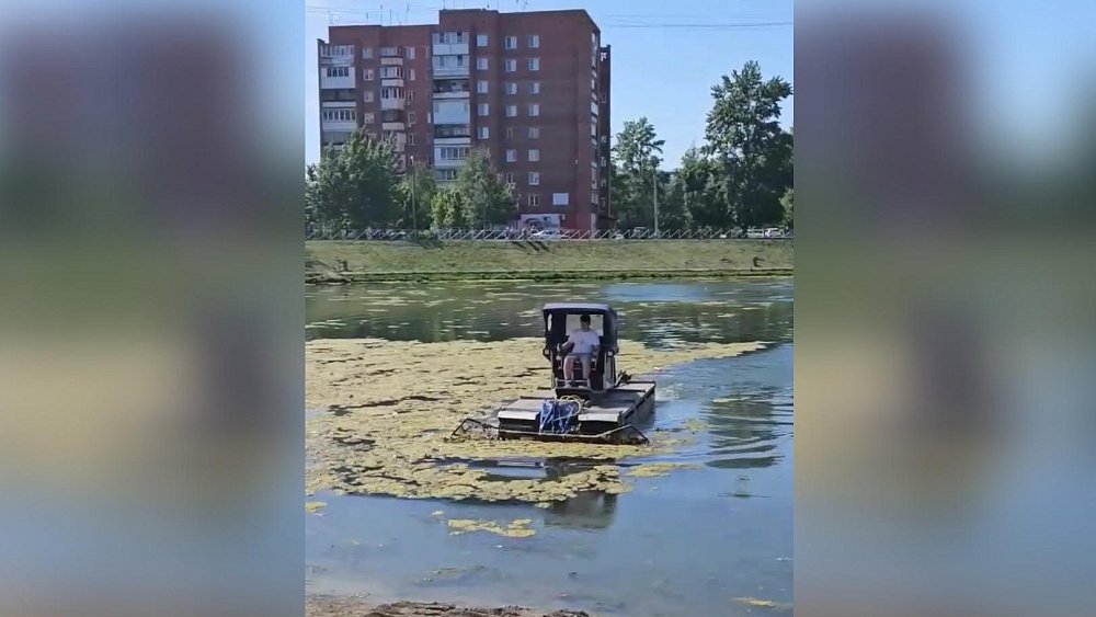 Пруд Девичьи Слезы в Челябинске очистят от мусора и водорослей