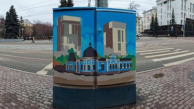 В Челябинске 48 инженерных шкафов превратятся в арт-объекты в 2026 году