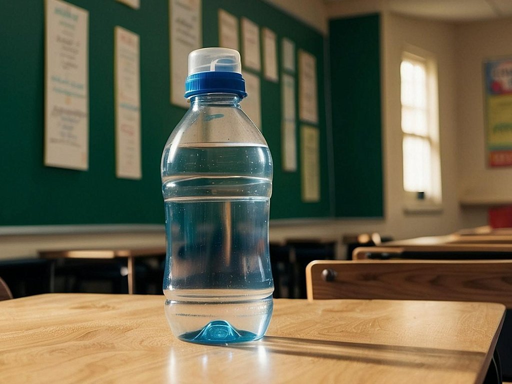 Какую воду школьники могут брать на экзамен