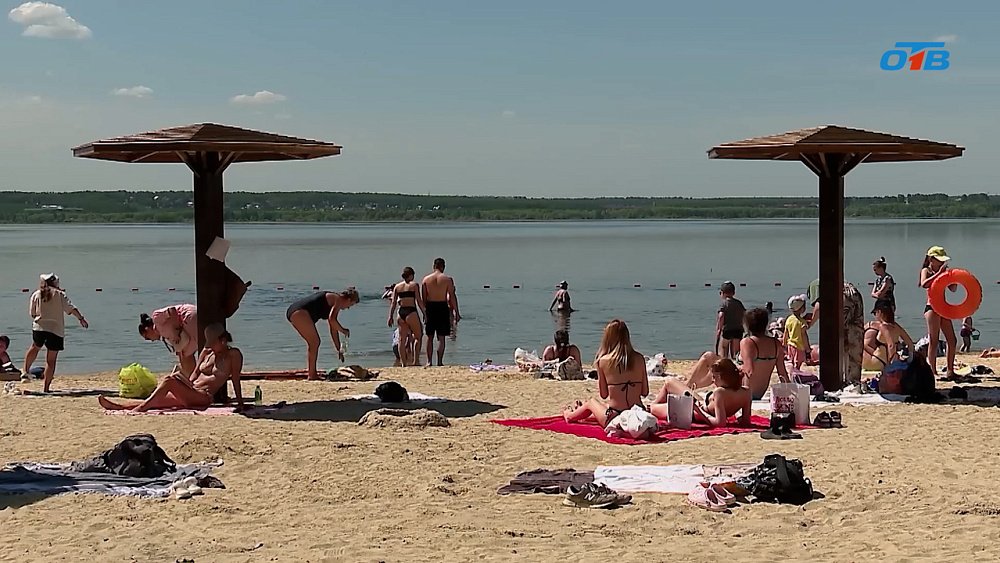 Из-за жары купальный сезон на Южном Урале начался на месяц раньше