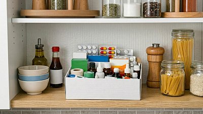 Кухня — неподходящее место для хранения лекарств