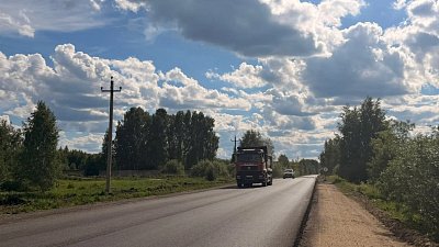 Дорогу Челябинск — Тимирязевский ремонтируют с опережением графика