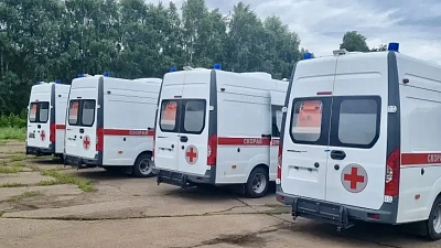 В Челябинскую область привезли девять машин скорой помощи за 68 млн рублей