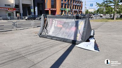 В Челябинске проверят устойчивость рекламных конструкций