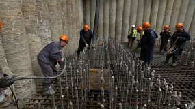 В Челябинске завершают строительство котлована на проспекте Победы