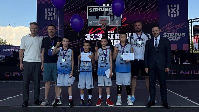 Челябинский «Курчатов» взял серебро Sirius Cup Junior по баскетболу 3×3