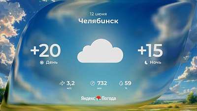 12 июня в Челябинской области ожидаются дожди