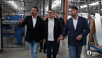 Алексей Текслер оценил производственные мощности завода «Феррум‑С» в Златоусте