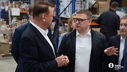 Алексей Текслер оценил производственные мощности завода «Феррум‑С» в Златоусте