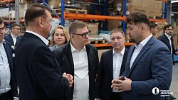 Алексей Текслер оценил производственные мощности завода «Феррум‑С» в Златоусте