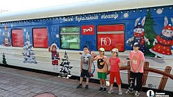 Челябинский вокзал превратился в театр под открытым небом