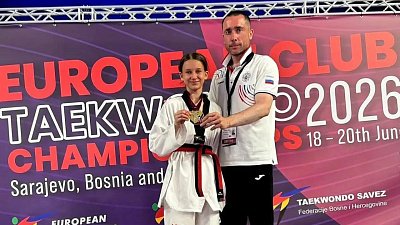 Челябинская школьница завоевала золото клубного чемпионата Европы по тхэквондо