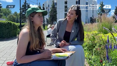 Творчество юных художников в сюжете «Пишем с натуры»