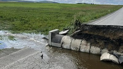Восстановить дорогу между селами в Миассе планируют за 10 дней
