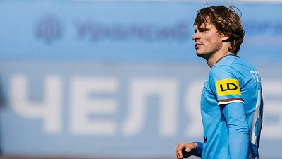 Футбольный клуб «Челябинск» покинул защитник Ян Гудков