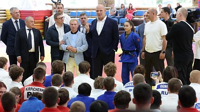 Александр Карелин оценил возможности Центра дзюдо в Челябинске